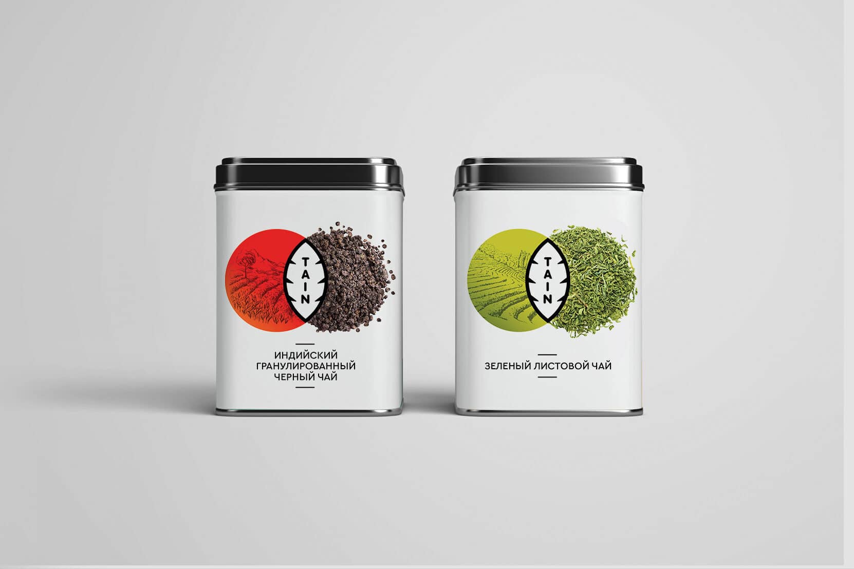 Дизайн упаковки для чая "Tain tea"