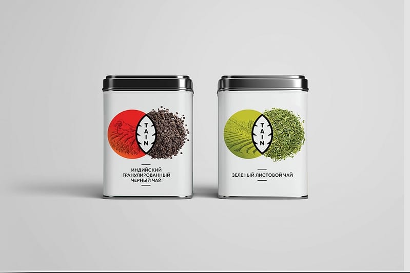 Дизайн упаковки для чая "Tain tea"